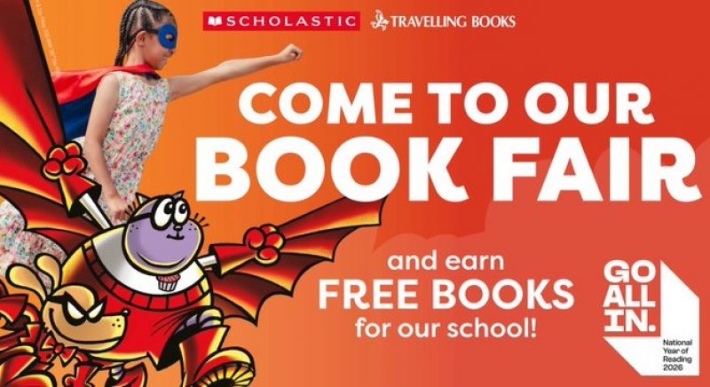 The Book Fair is arriving on Thursday this week.